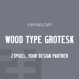 Wood Type Grotesk